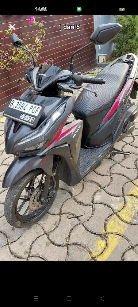 DIJUAL CEPAT HONDA VARIO NEW 125 CC CBS ISS ORISINIL