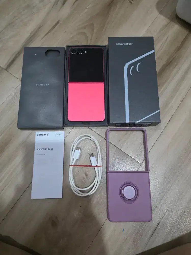Samsung flip 7 12/256 fullset ori,nominus(minus ad dent 1 titik)lapisa