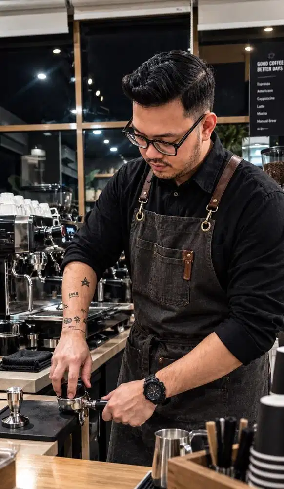 Mencari lowongan barista