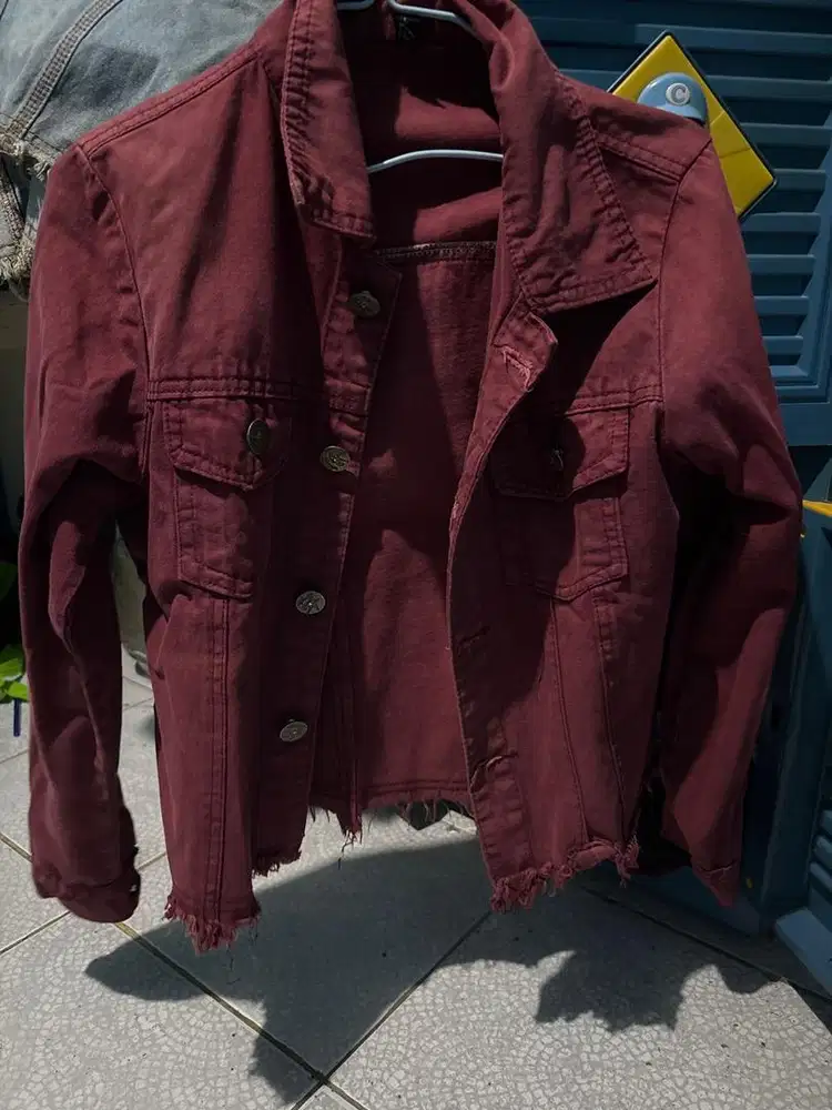 Jual jaket levis maron