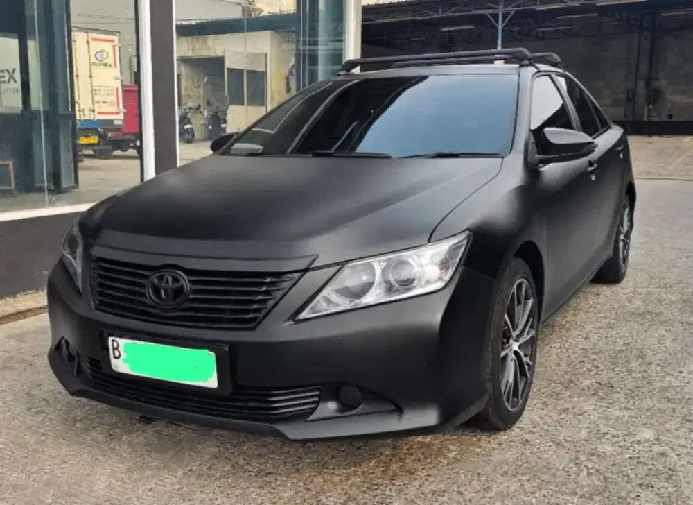 Camry 2013 type V wrapping  black mate