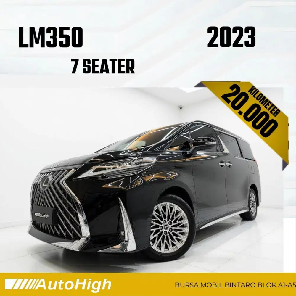 DP10% [Km20.000] LM350 7Seater 2023 Black / LM 350 Reg 2024 #AUTOHIGH