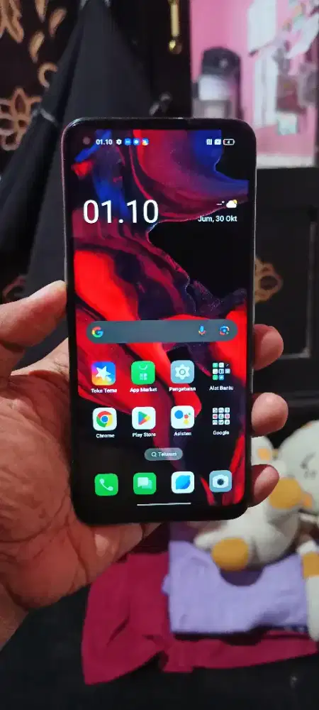 Oppo A74 6/128 5G normal tinggal pakek