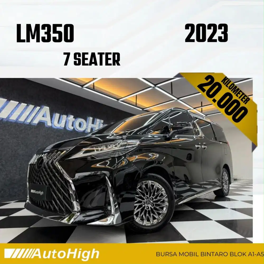DP10% [Km15.000] LM350 7Seater 2023 Black / LM 350 Reg 2024 #AUTOHIGH