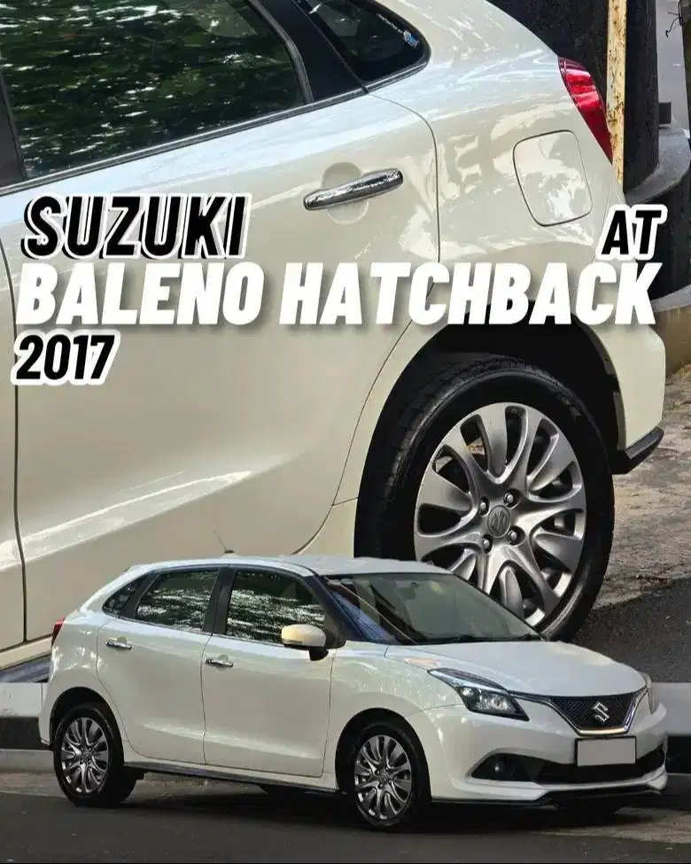 Suzuki Baleno Hatcback 2017 Matik PUTIH Siap PAKAI