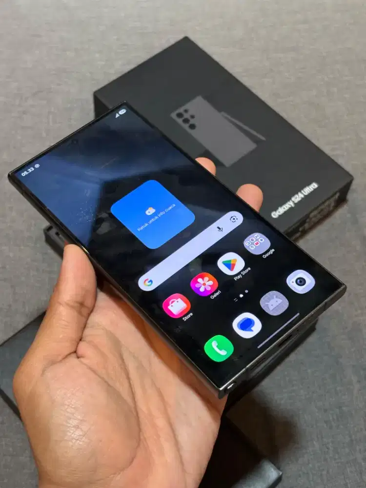 Samsung S24 Ultra 5G 12/512GB sein fullset mulus