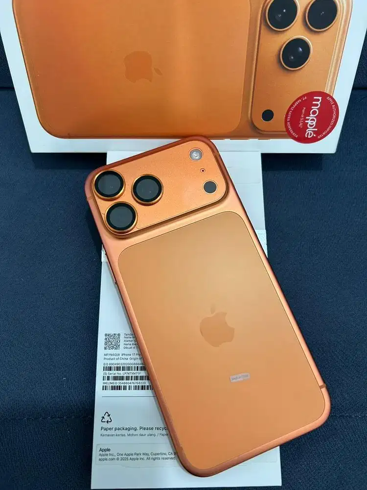 iPhone 17 PM , Cosmic Orange , 256GB IBox