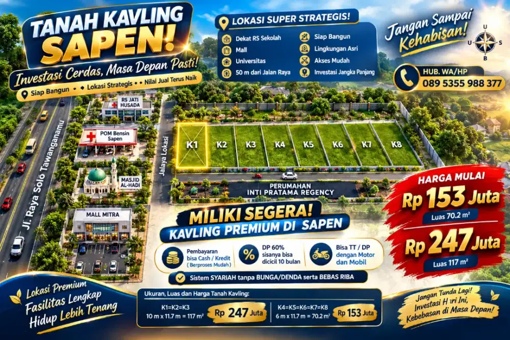 tanak kavling premium