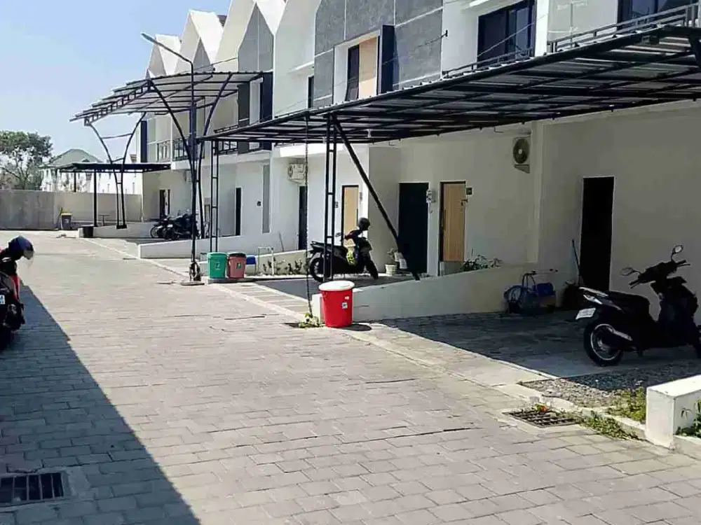 disewakan rumah baru scandinavian 2 lantai dalam cluster dekat hotel alana dan hotel hyatt