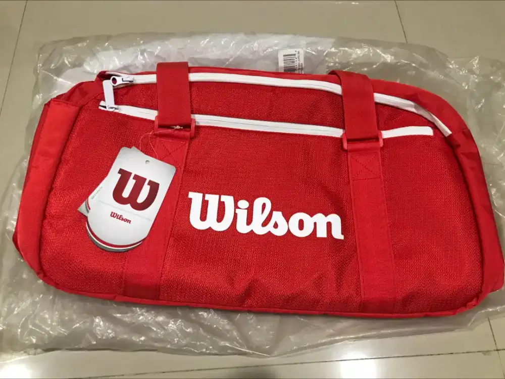Wilson Super Tour Small Duffel Red - Original 100% Japan Market