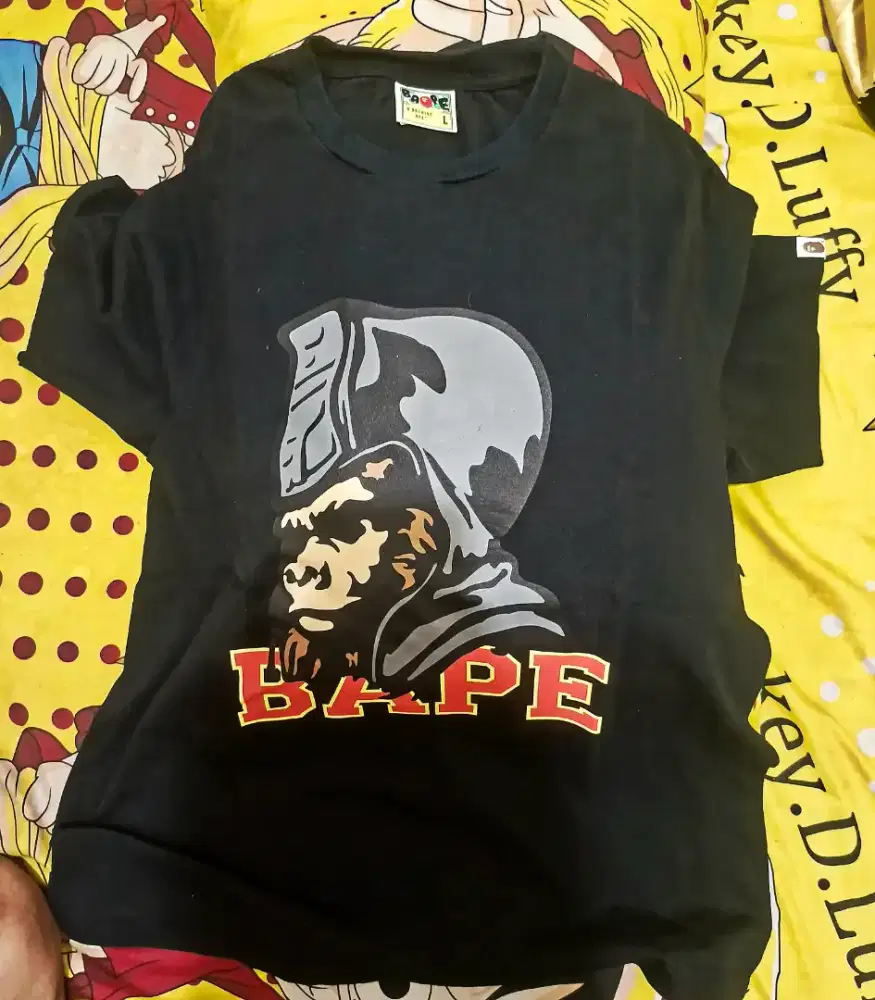 Kaos BAPE General Tee Black