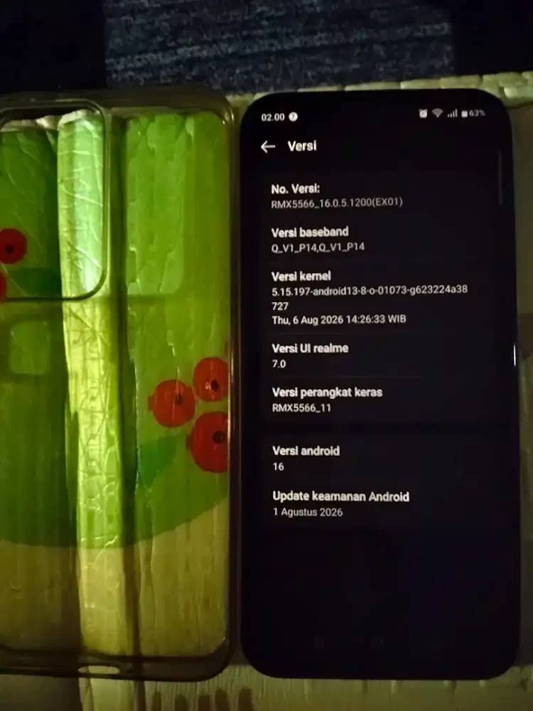 Realme C85 4G 8+16 [256] Warna Hitam