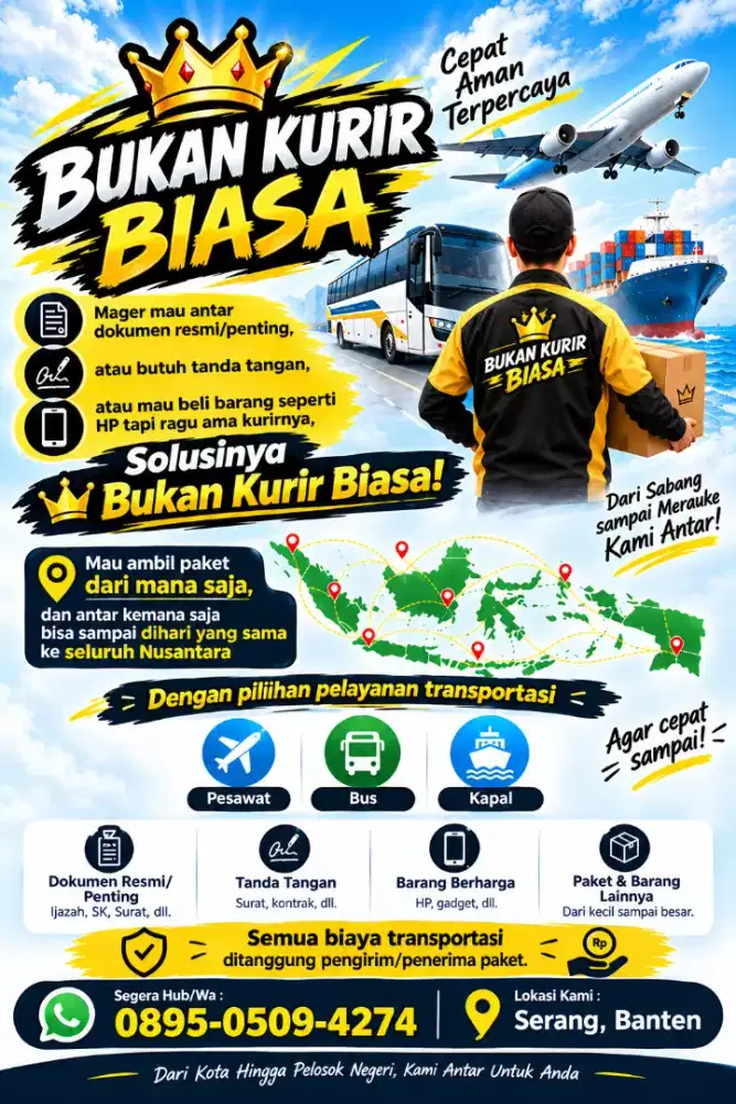Jemput antar kirim barang