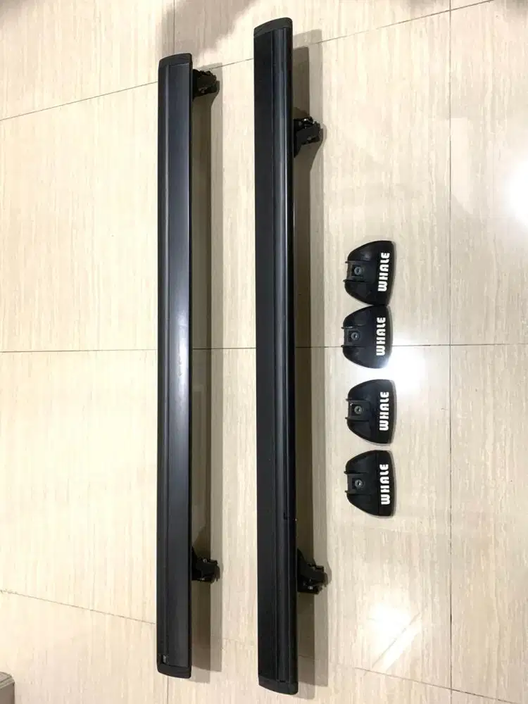 roof rail cross bar whale model jepit