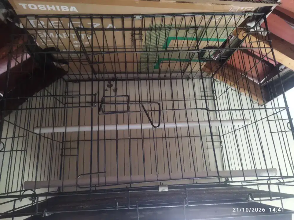jual kandang kucing besi tebal
