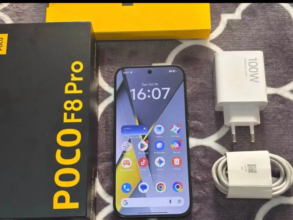 Poco F8 pro 12/512 fullset no minus boleh TT/BT