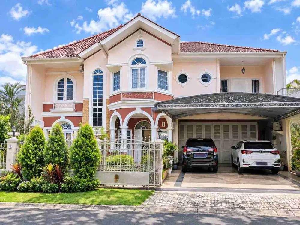 Dijual Cepat Rumah Luas,Lingkungan Asri Di Puspita Loka BSD
