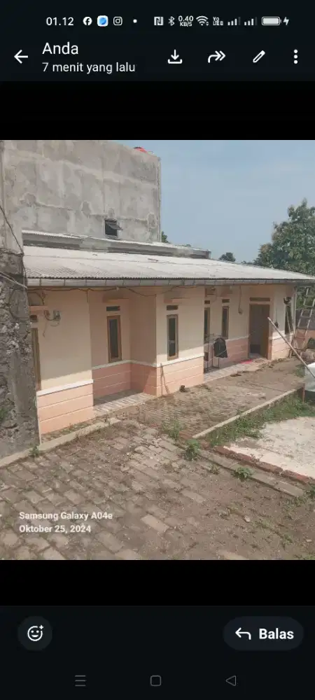 Disewakan rumah petak murh