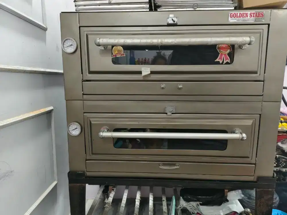 Oven Gas susun seken bagus