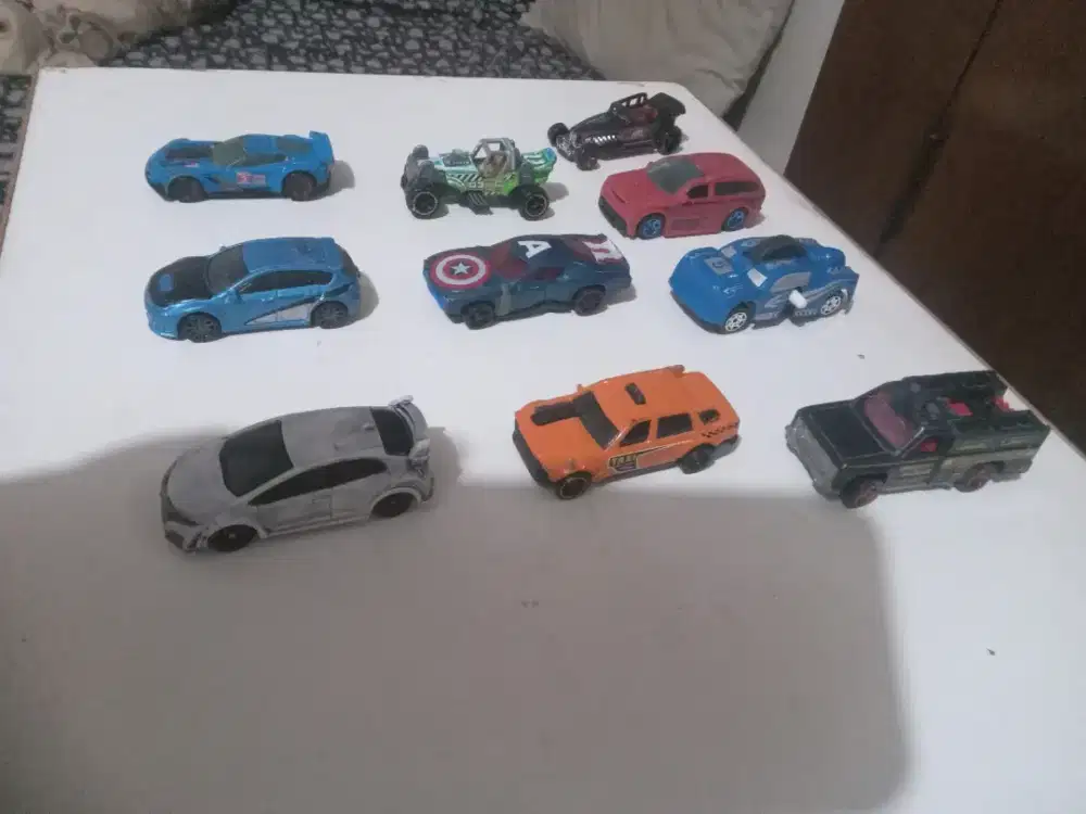 Hotwheels koleksi 10set