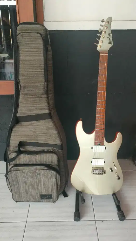Gitar Soloking MS-1 Custom shop 24 HH Flat Top MKII in Sonic Gray