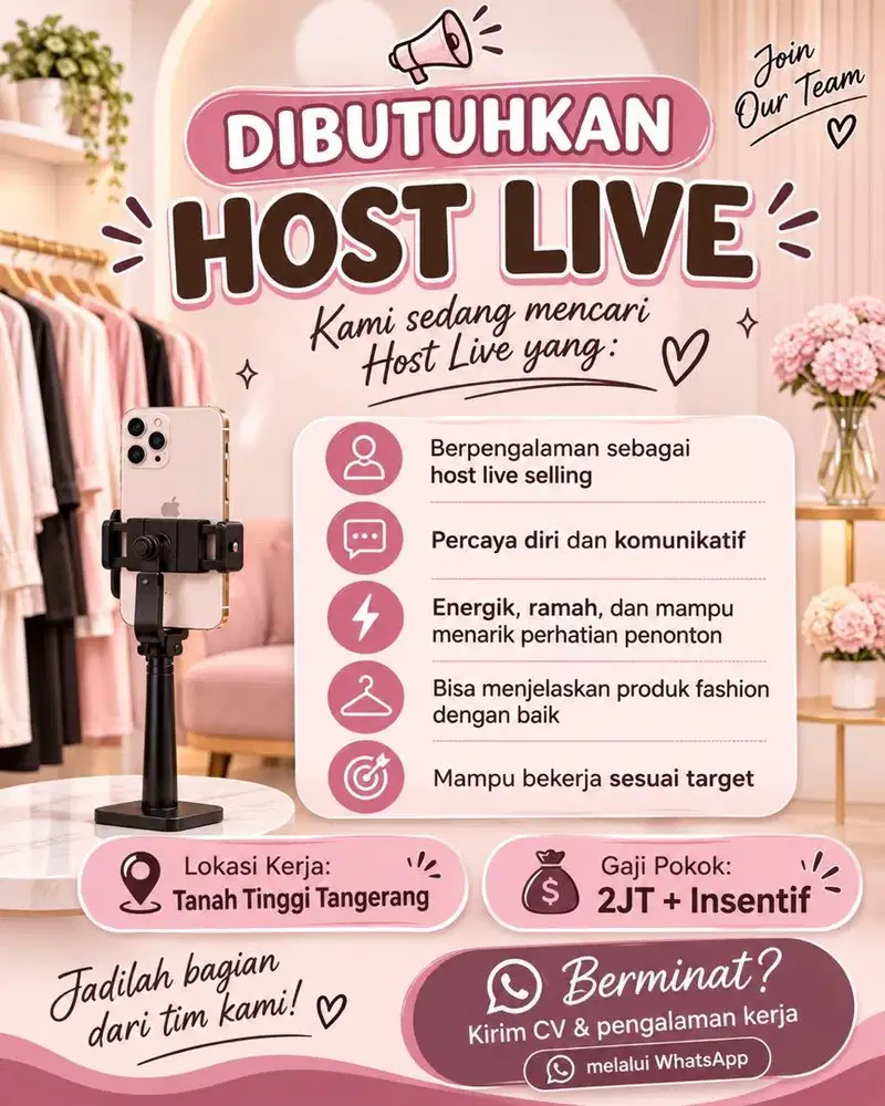 Host Live Wanita