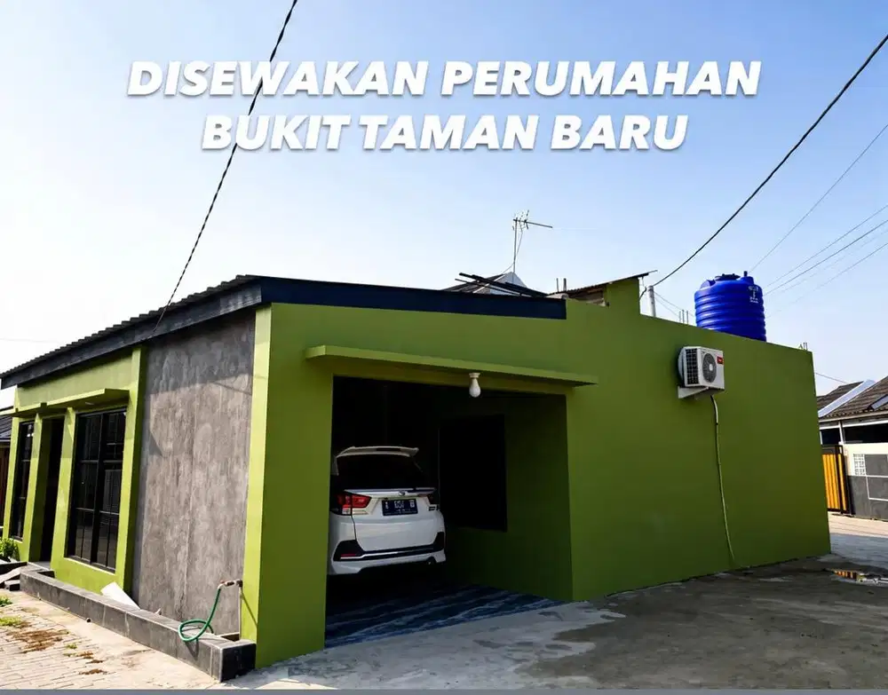 DISEWAKAN RUMAH SEMI FURNISHED