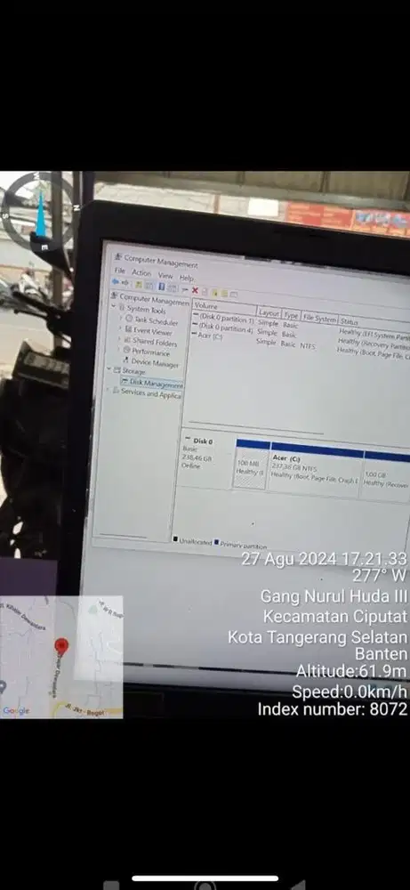 LAPTOP ACER ASPIRE