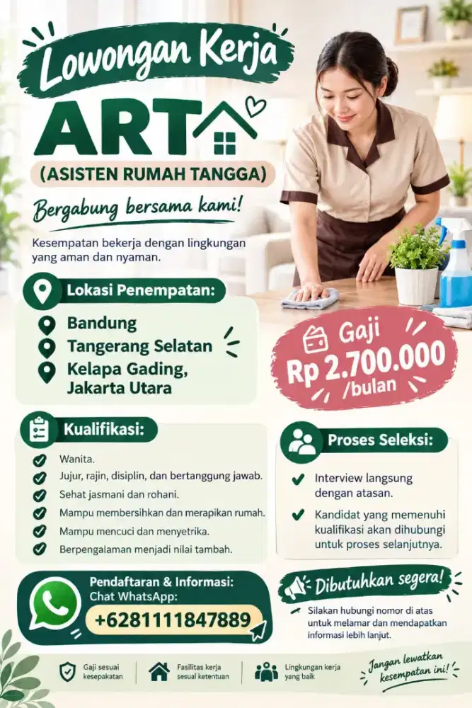 Lowongan Kerja ART