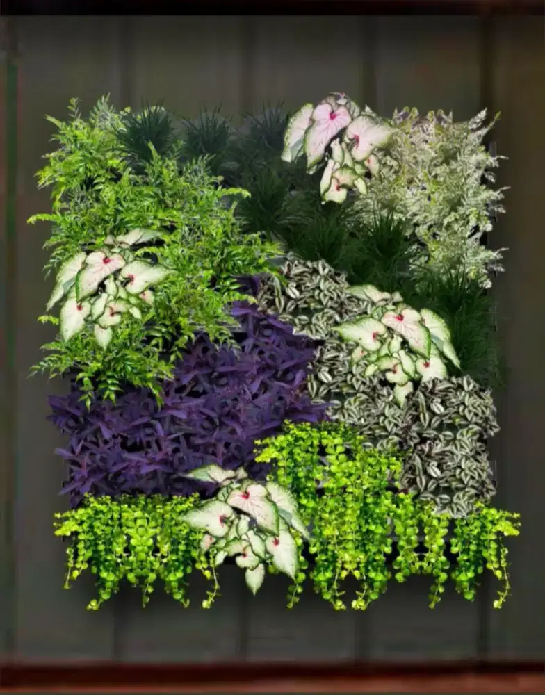 Vertical garden indoor dan outdoor