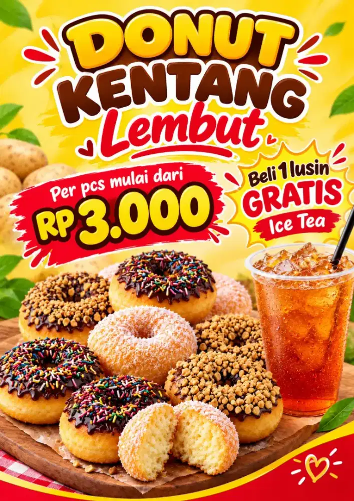 Cari penjual donut keliling