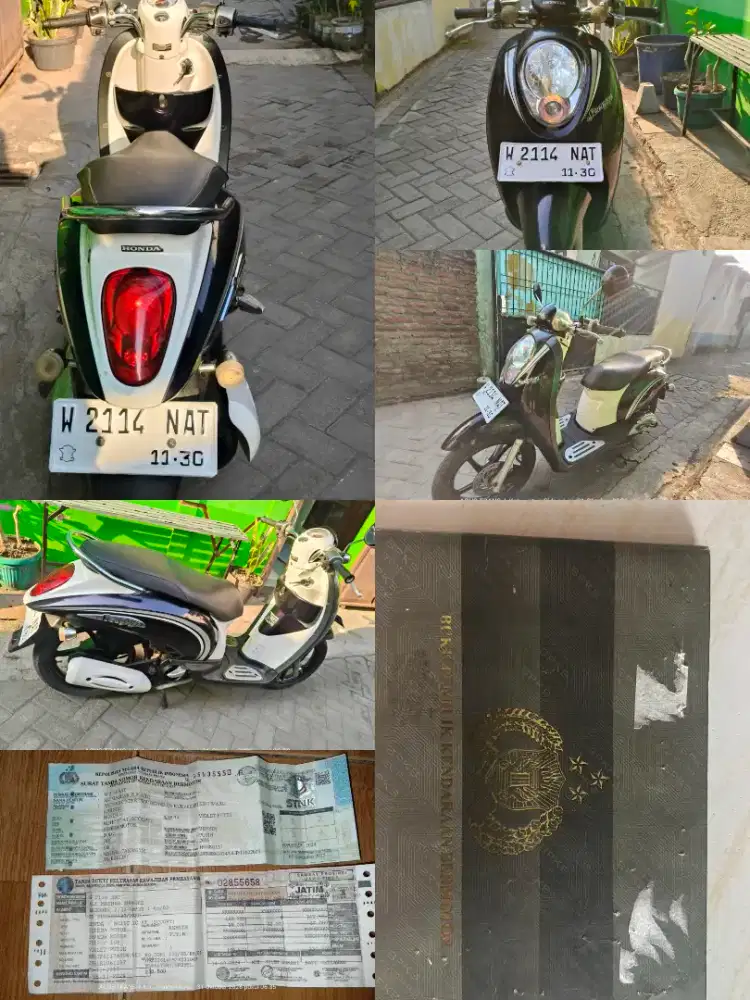 Scoopy tahun 2010 ( karbu)