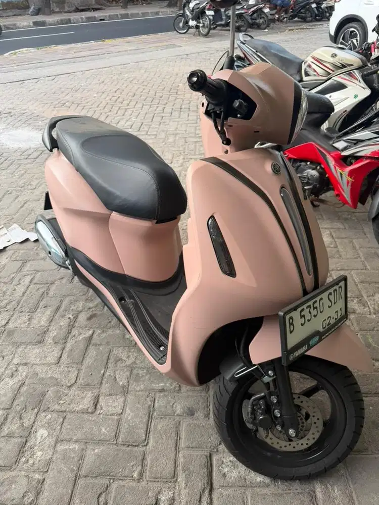 dijual yamaha grand filano hybrid pink