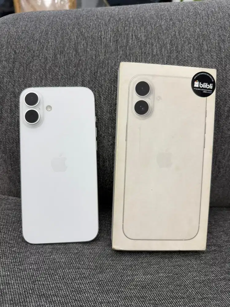 iPhone 16 plus 128gb fullset ibox blibli