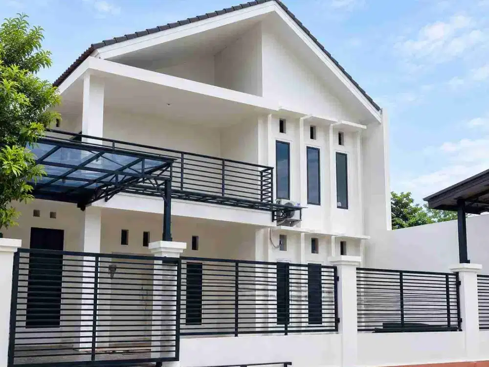 DIJUAL – Rumah SHM 2 Lantai, LT 141 m², Fully Furnished di Ciampea