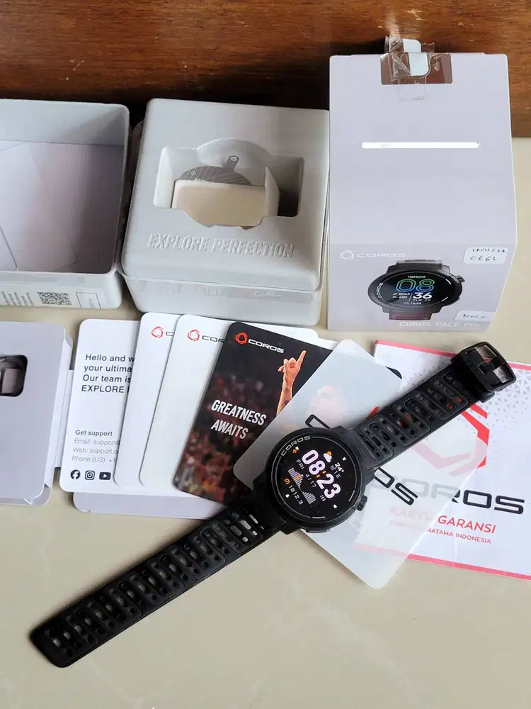COROS PACE PRO Garansi Resmi 2027 Preloved Second Bekas Original Bandu