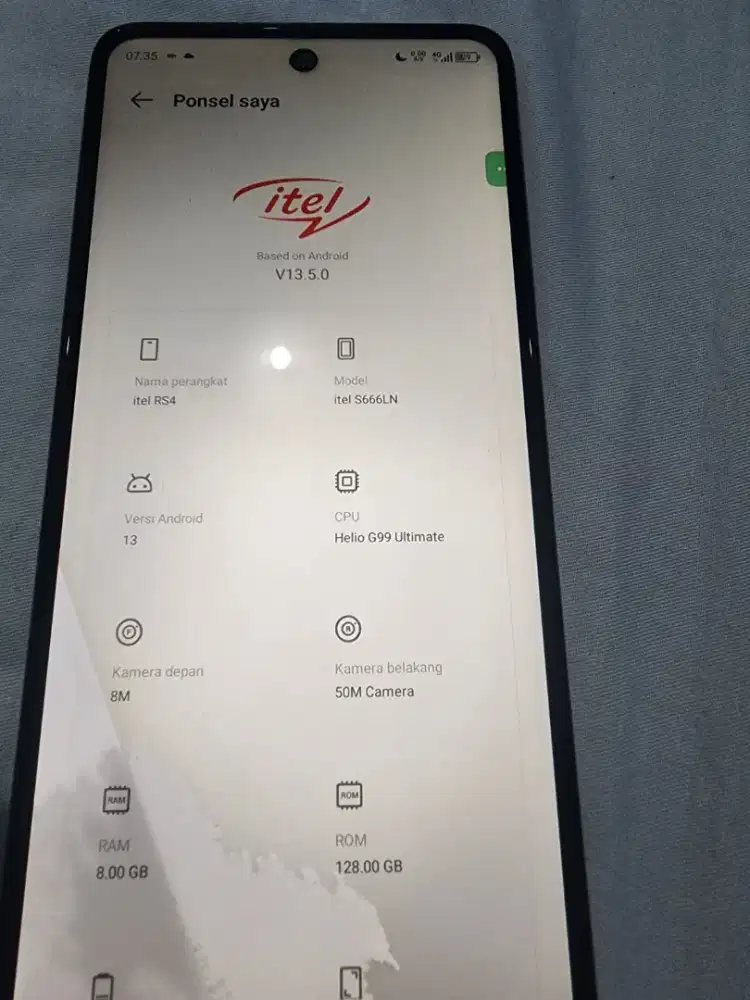 Itel RS4 8/128 unit only