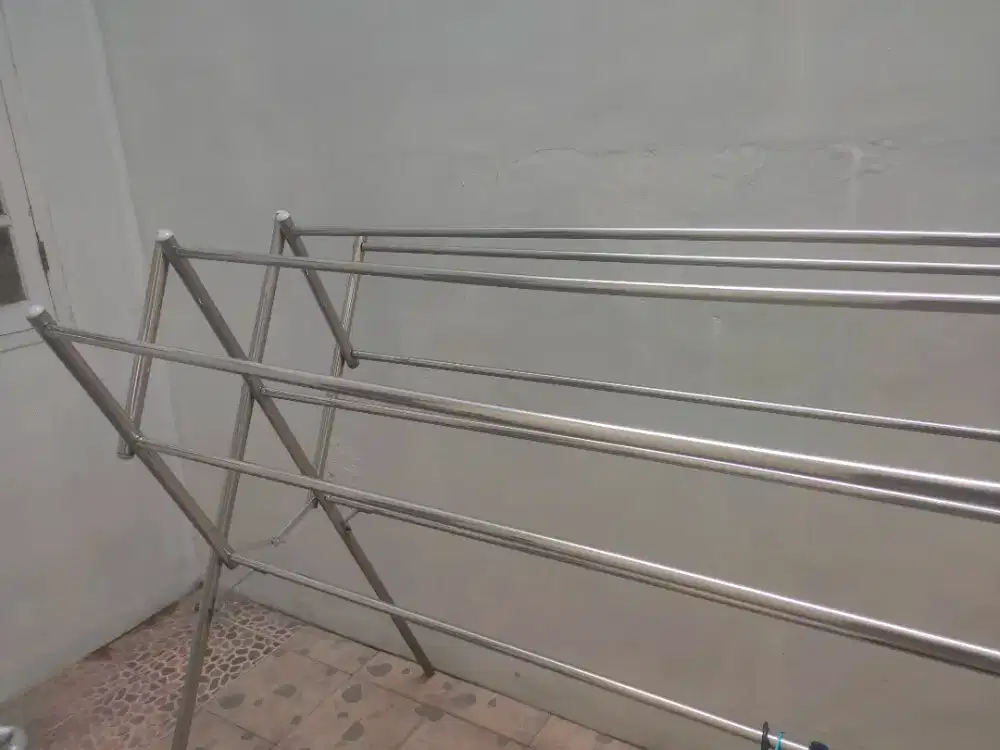 Jemuran Aluminium Besar, Kondisi Bagus, Jual Cepat
