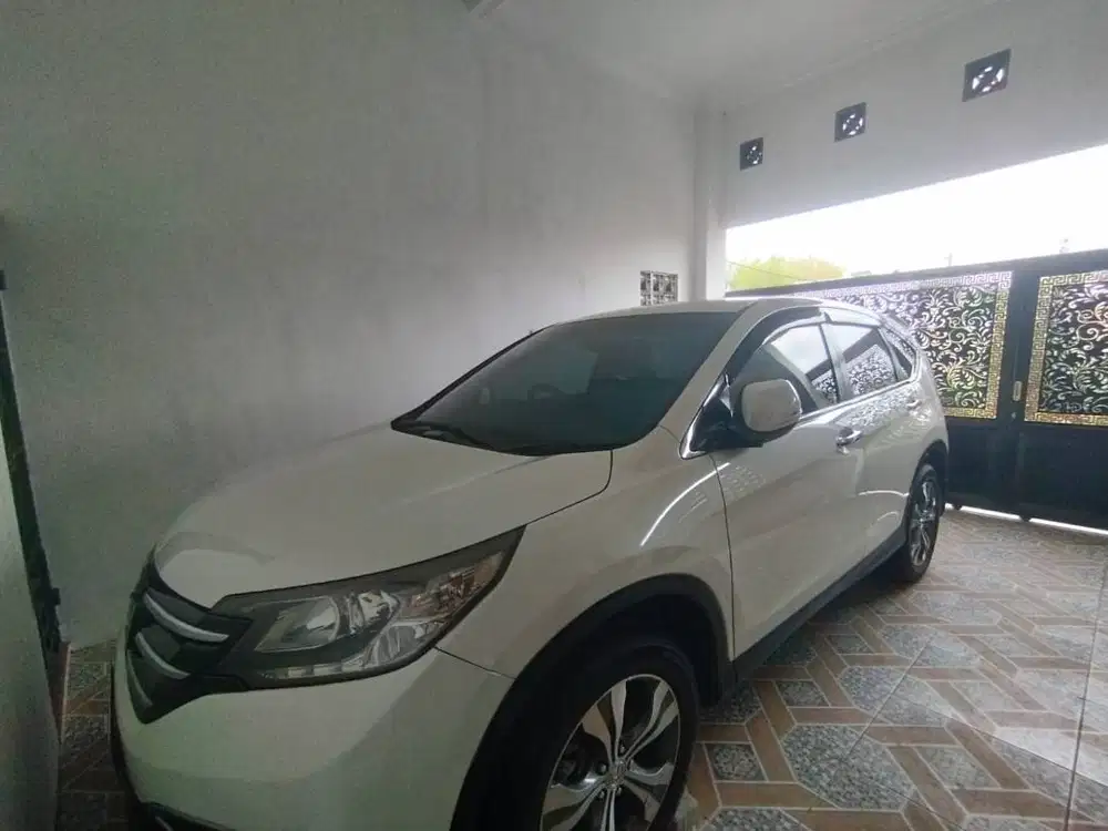 DIJUAL CEPAT Honda CR-V 2.4 AT 2014 Putih, BPKP ada, STNK Berlaku 2031