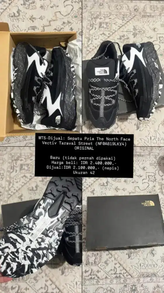 Sepatu The North Face Vectic Taraval Street