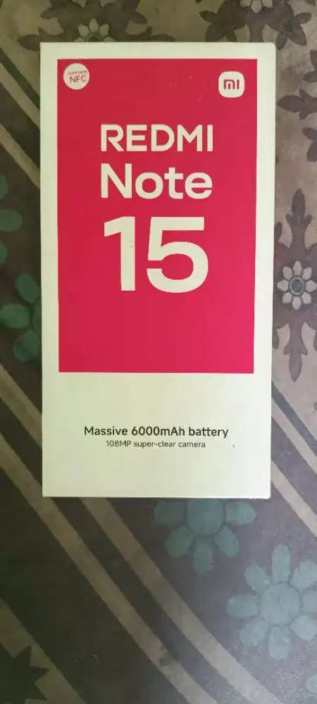 Xiaomi redmi note 15 pro