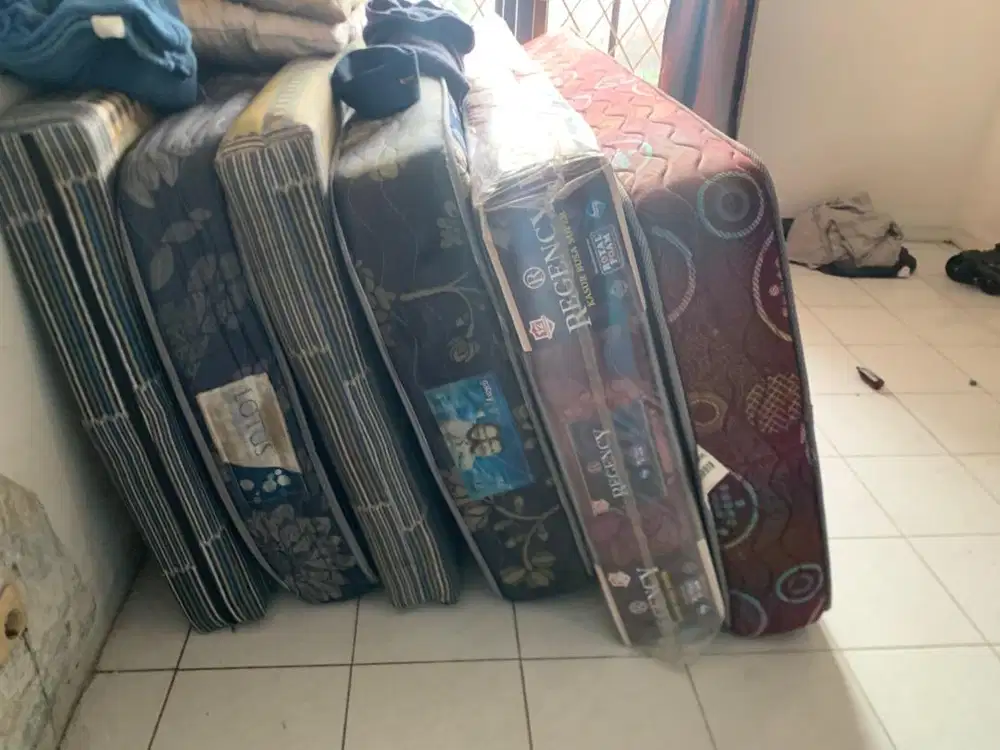 Jual cepat Bu kasur single bad