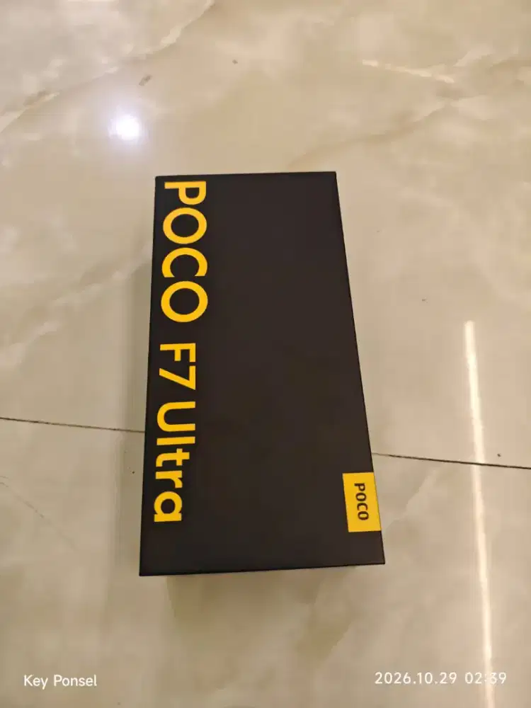 POCO F7 ULTRA MURAH RAM 16/512 MULUS FULLSET (NO MINUS)