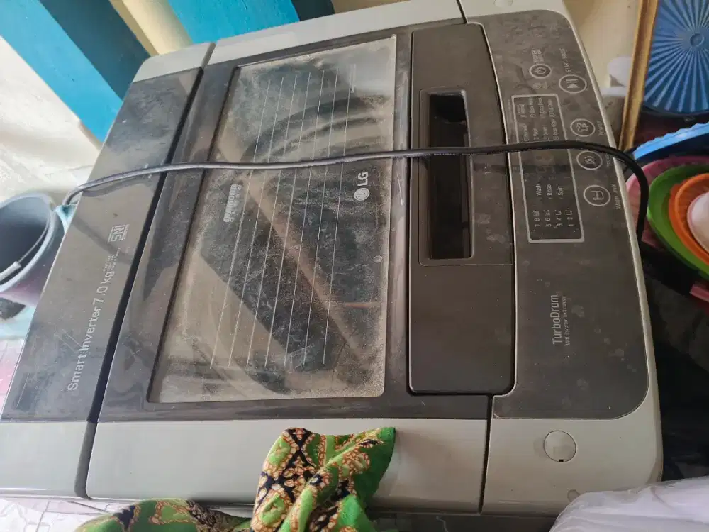 Mesin cuci LG Inverter 1 tabung 7 KG