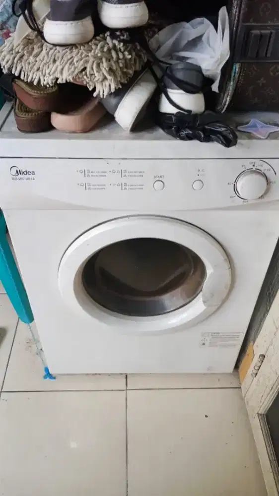 Mesin Pengering Pakaian Midea Gas LPG