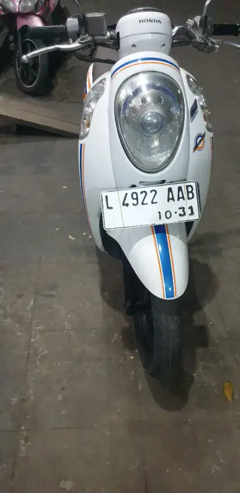 Scoopy Sporty th 2016 mulus pjk 10-2027 plat 2031