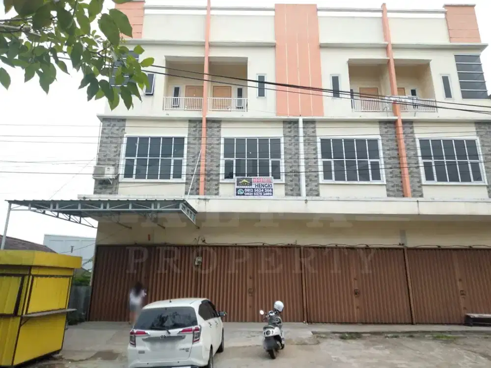 Dijual Ruang Usaha Beton Harga Murah Lokasi Strategis Pusat Bisnis