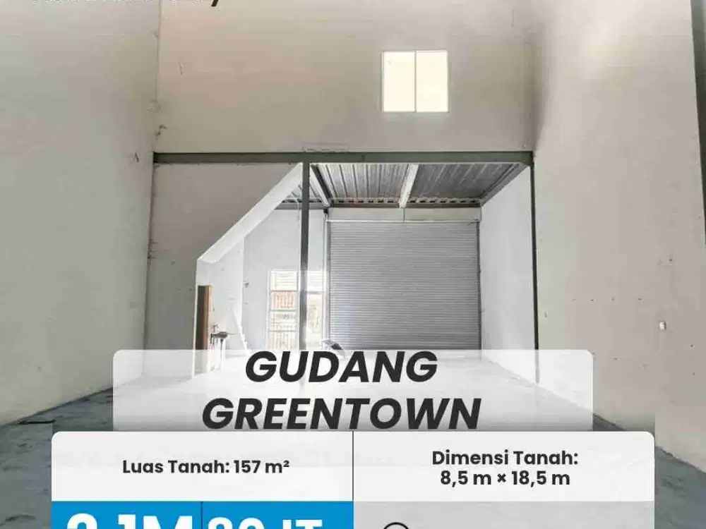 DIJUAL/SEWA GUDANG BENGKONG
