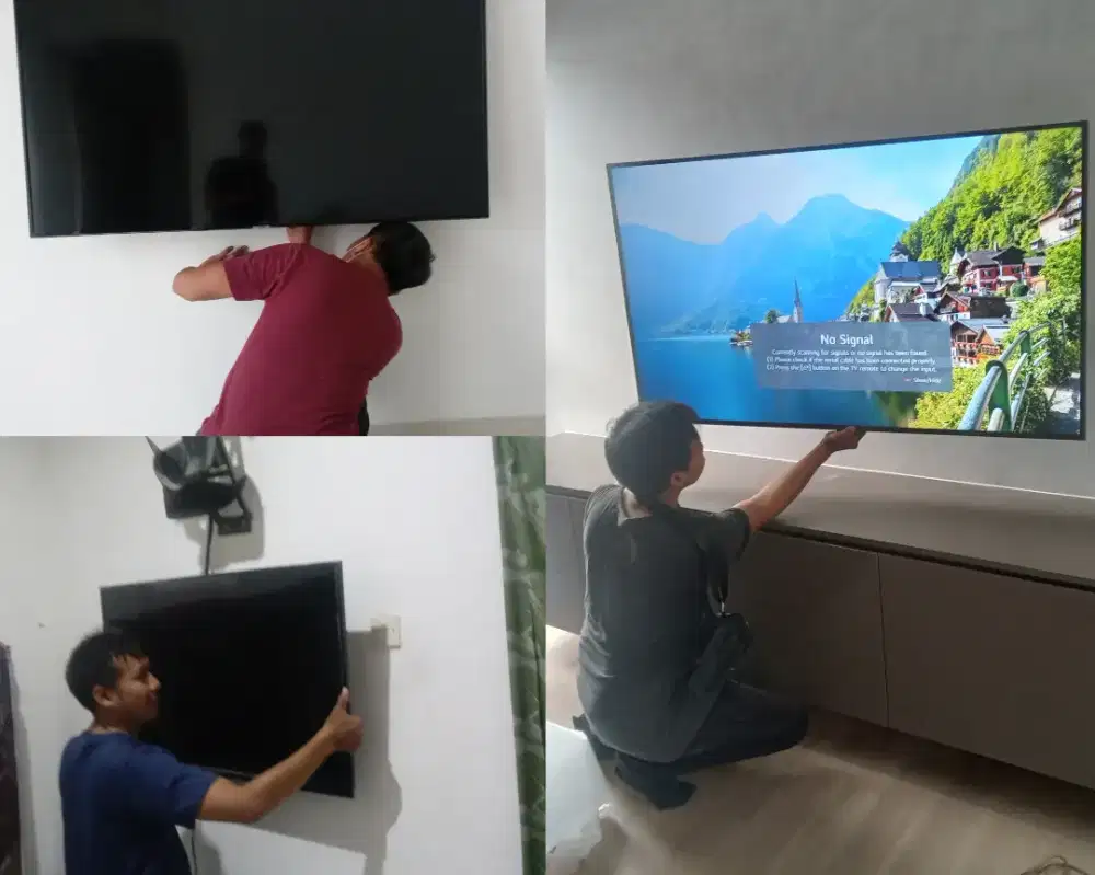 Braket +pasang atau pasang saja terima rapih breket bracket led tv