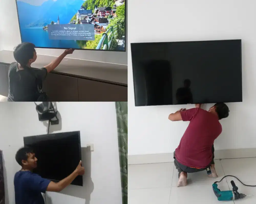Braket +pasang atau pasang saja terima rapih bracket breket led tv